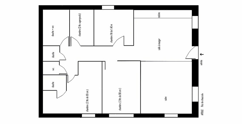 AROLLE APPARTEMENT 7 PERSONNES À SAINT MARTIN DE BELLEVILLE