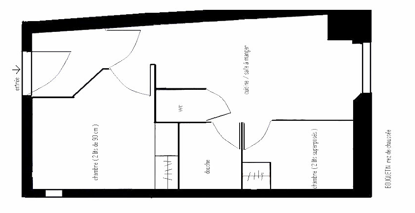 BOUQUETIN – APPARTEMENT 2/3 PERSONNES À SAINT MARTIN DE BELLEVILLE