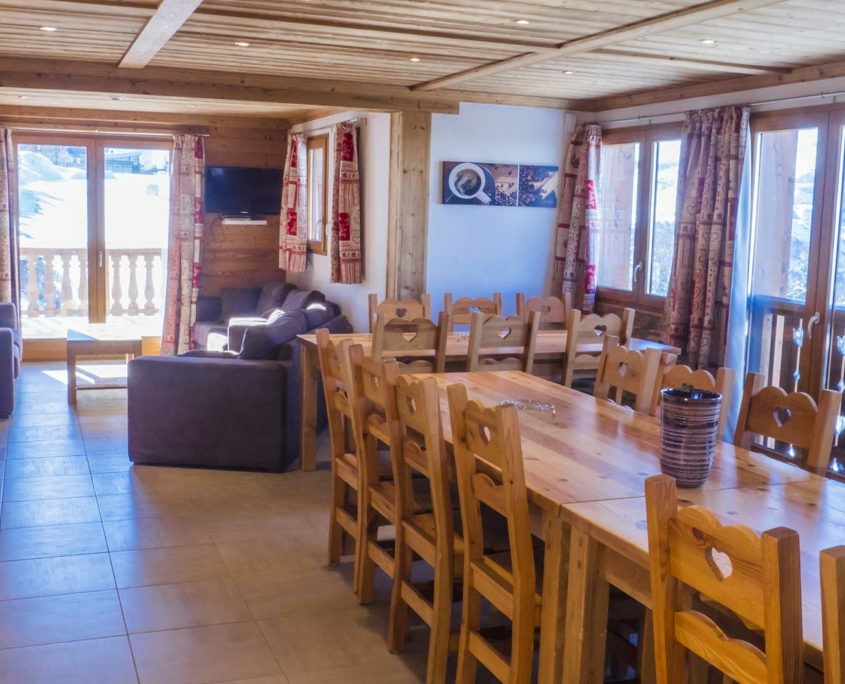 EGLANTIER – CHALET 20 PERSONNES LES MENUIRES